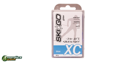 SkiGo XC glide wax blue 