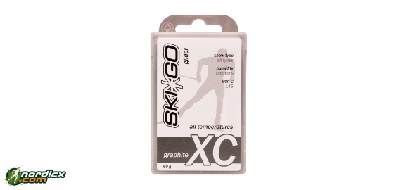 SkiGo XC glide wax graphite 
