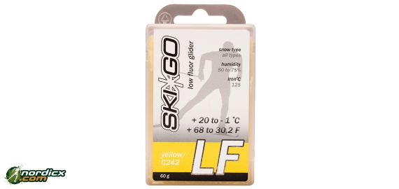 SKIGO LF low fluor glider yellow 