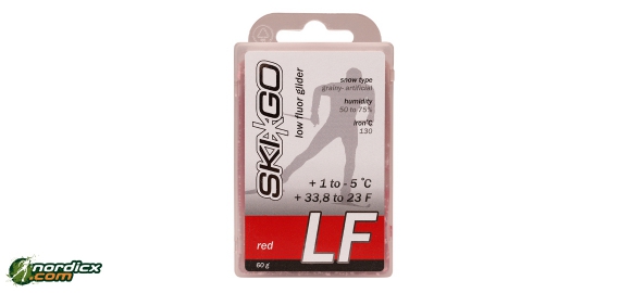 SKIGO LF low fluor glider red 