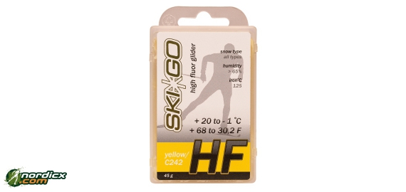 SKIGO HF High Fluor glider yellow 