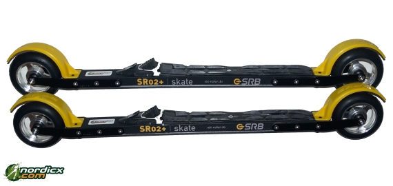 Skirollertest SRB SR02 SkateFlex 100 mit Salomon Bindung 